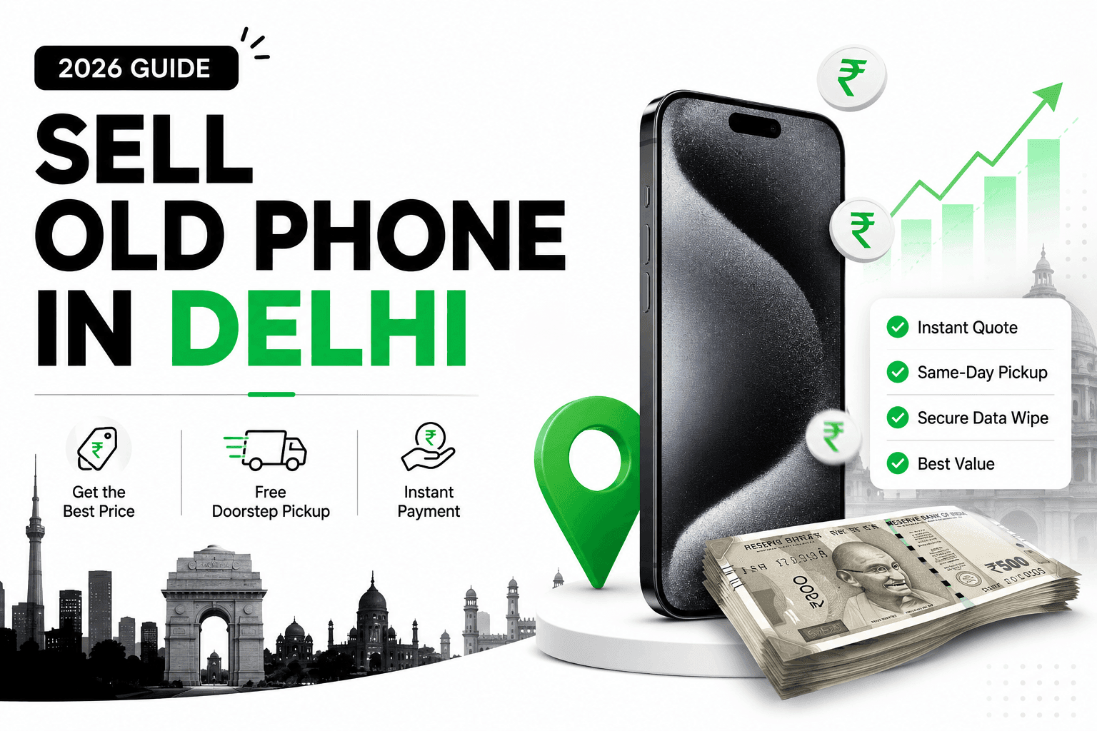 Where to Sell Old Phones in Delhi for Maximum Cash
