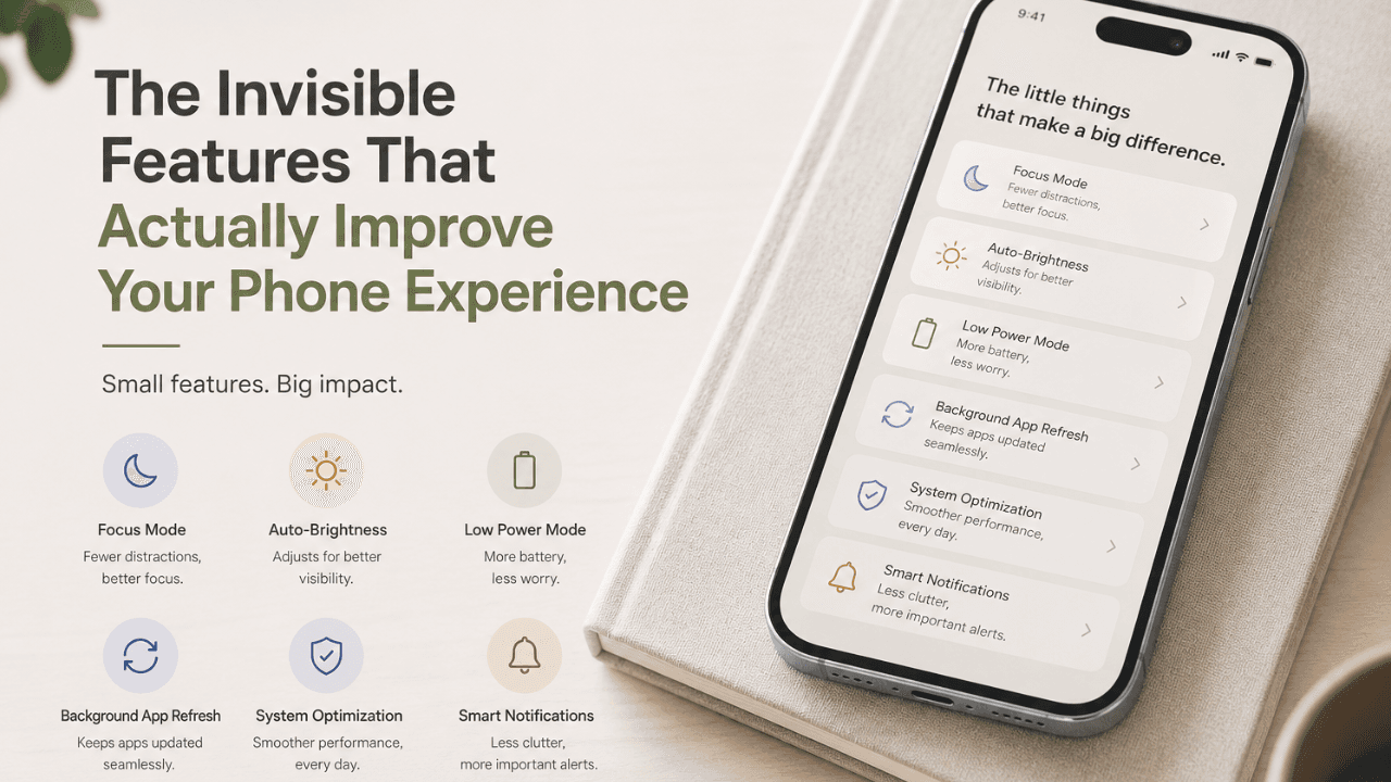 The Invisible Features That Actually Improve Your Phone Experience