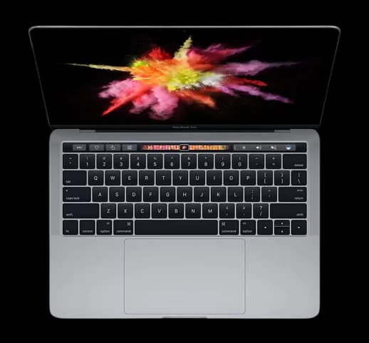 MacBook Pro Late 2016, Touch Bar, Four Thunderbolt 3 Ports